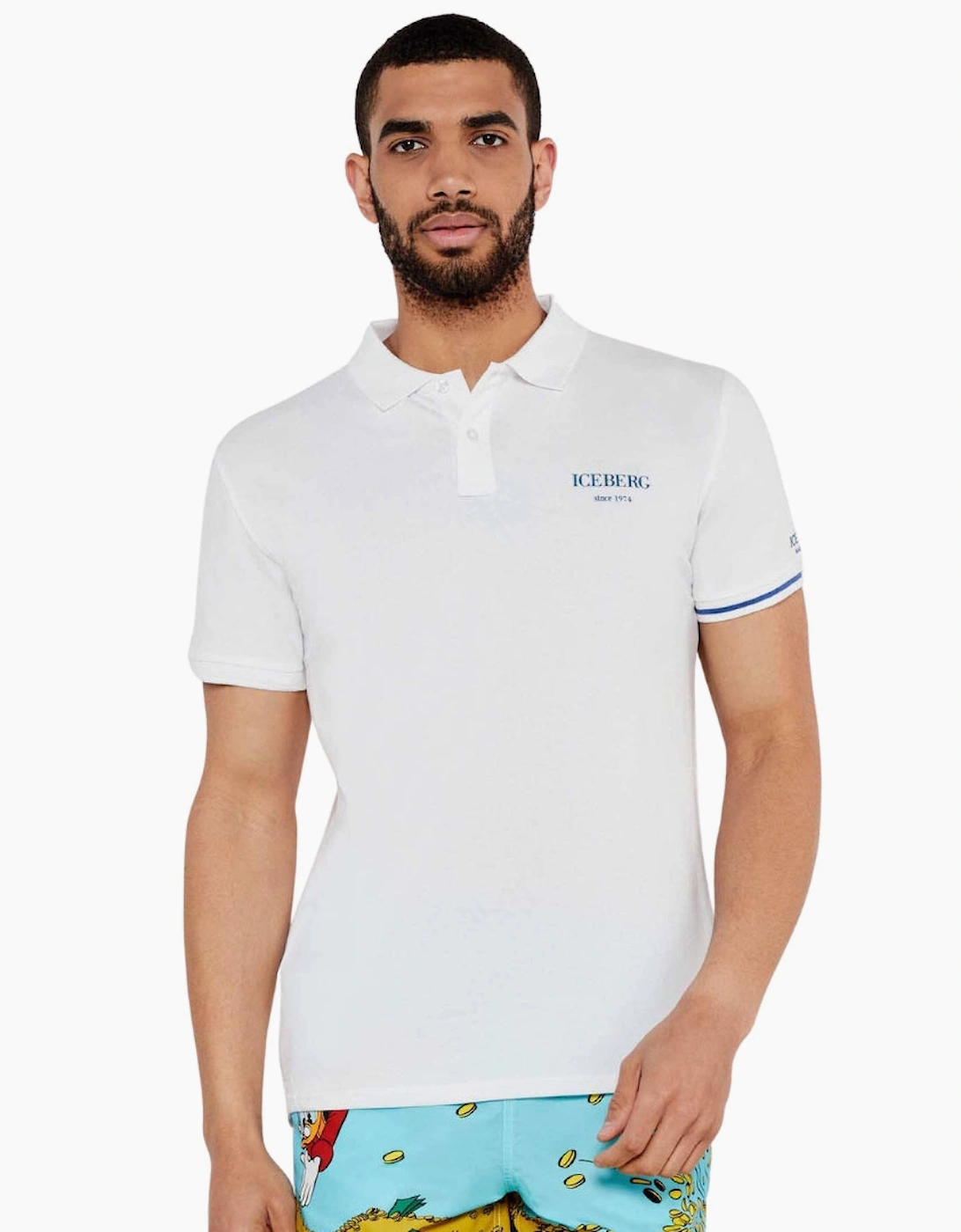 Ice White Polo Shirt