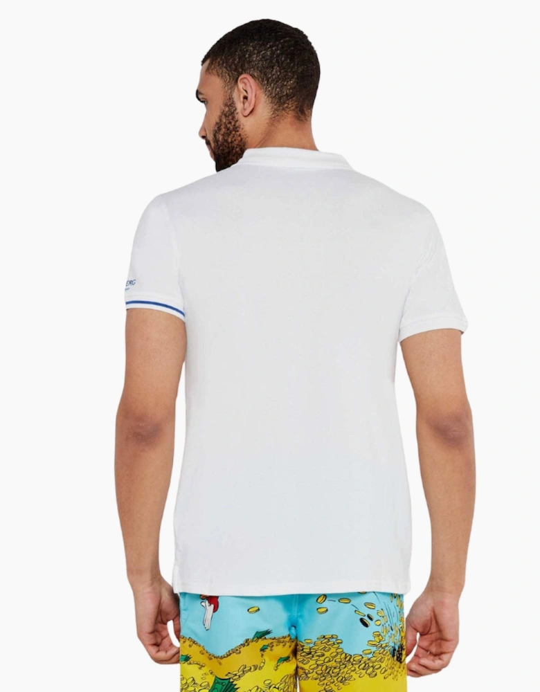 Ice White Polo Shirt