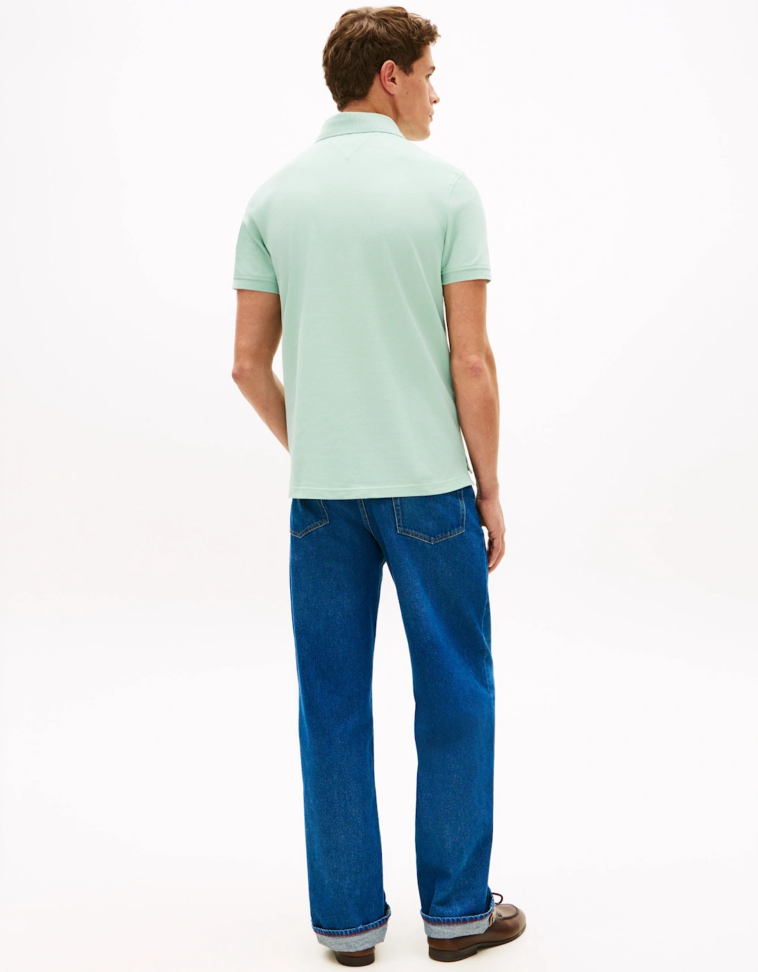 1985 Regular Fit Mens Polo - Crushed Mint