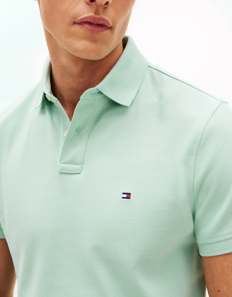 1985 Regular Fit Mens Polo - Crushed Mint