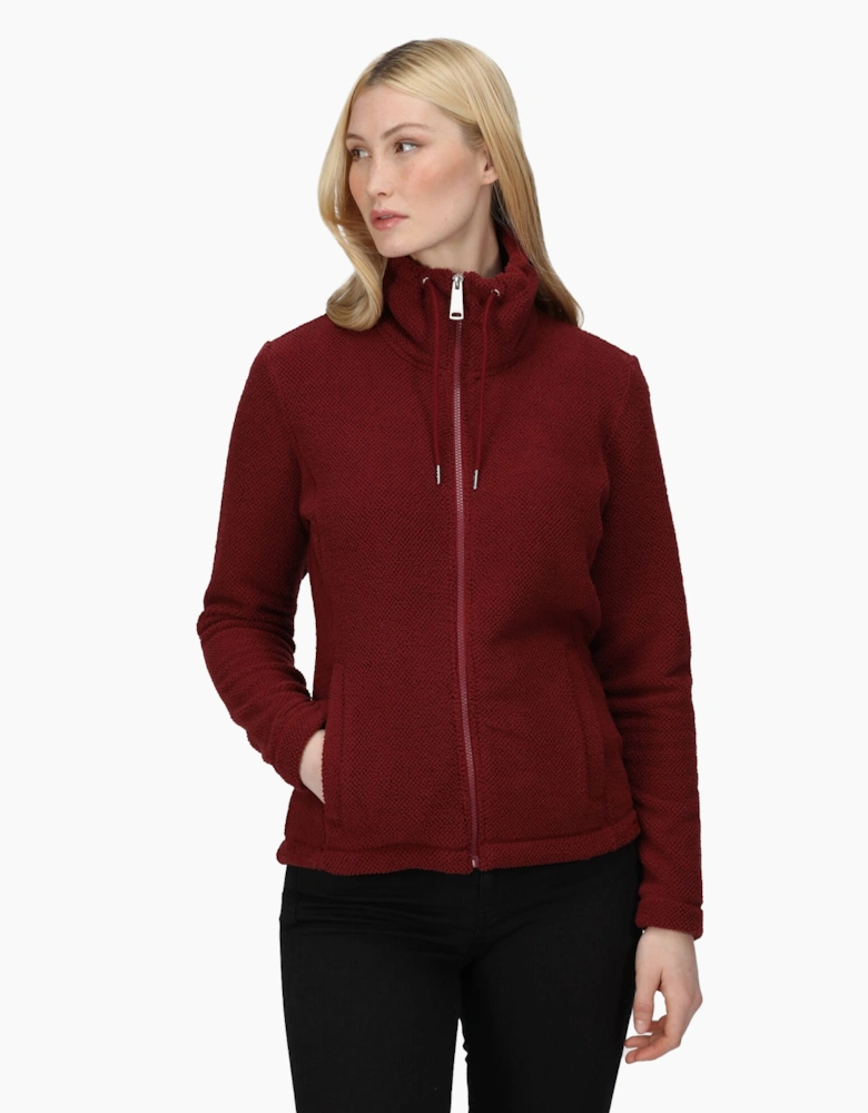 Womens/Ladies Kizmitt Fluffy Full Zip Fleece Jacket