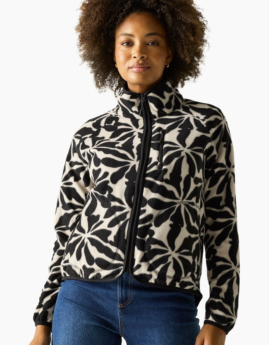 Womens Frankie Full Zip Fleece, 2 of 1