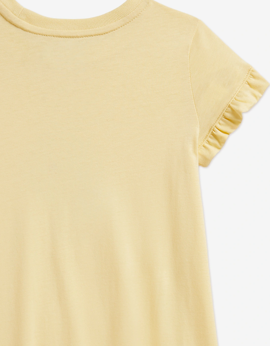 Girls Polo Bear Jersey Dress in Yellow