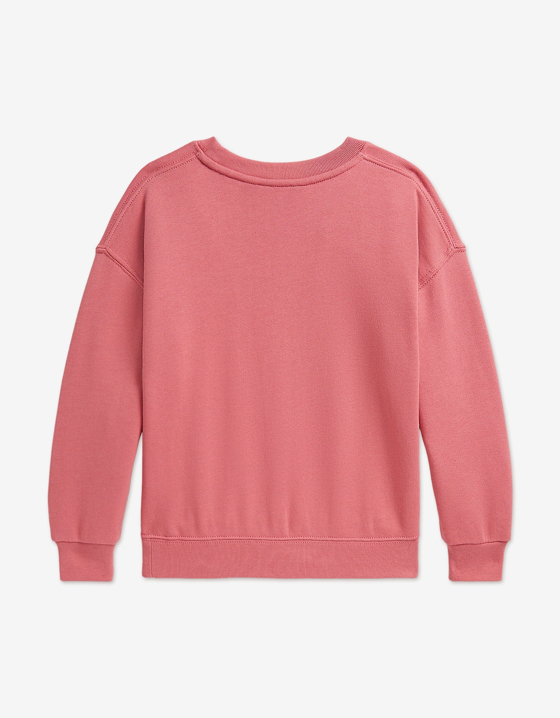 Girls Polo Bear Sweatshirt in Pink