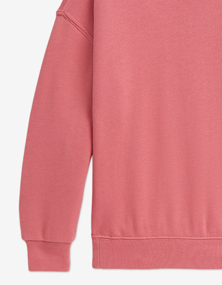 Girls Polo Bear Sweatshirt in Pink