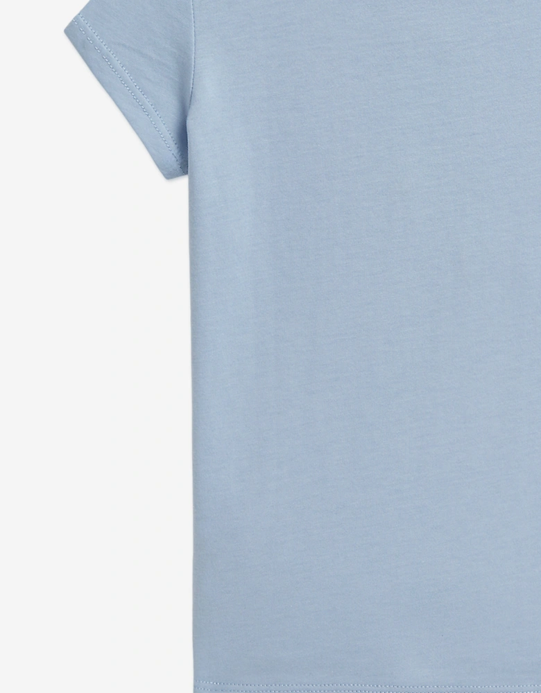 Girls Polo Bear T-Shirt in Blue