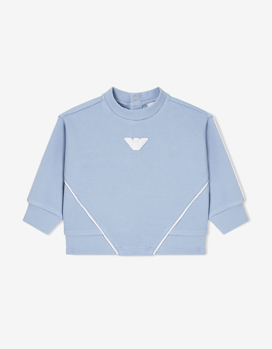 Baby Boys Eagle Logo Sweatshirt in Blue, 5 of 4