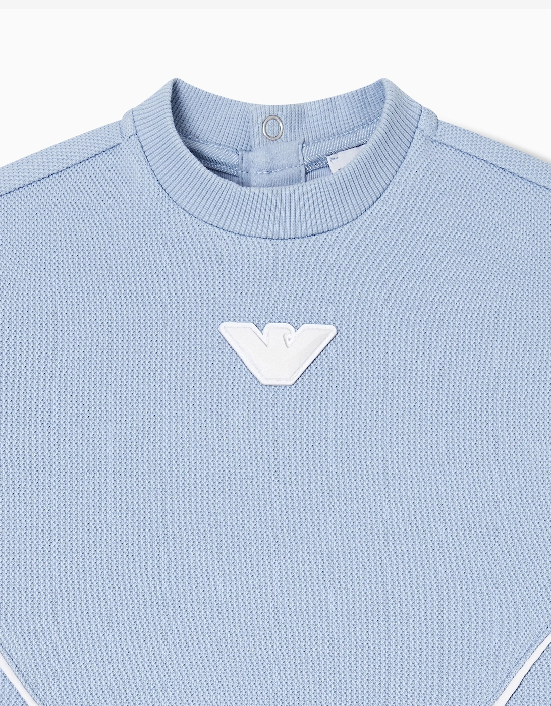 Baby Boys Eagle Logo Sweatshirt in Blue