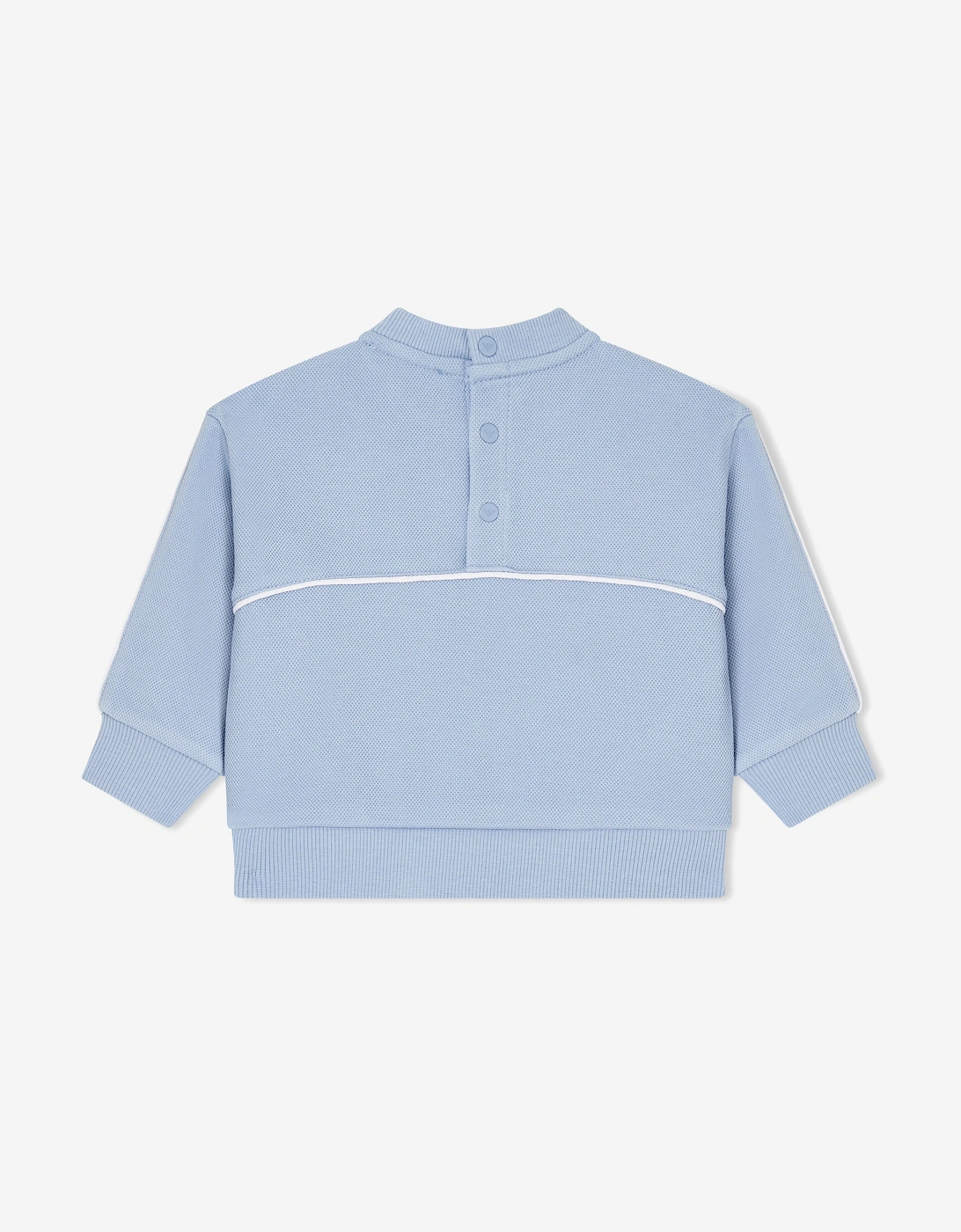 Baby Boys Eagle Logo Sweatshirt in Blue