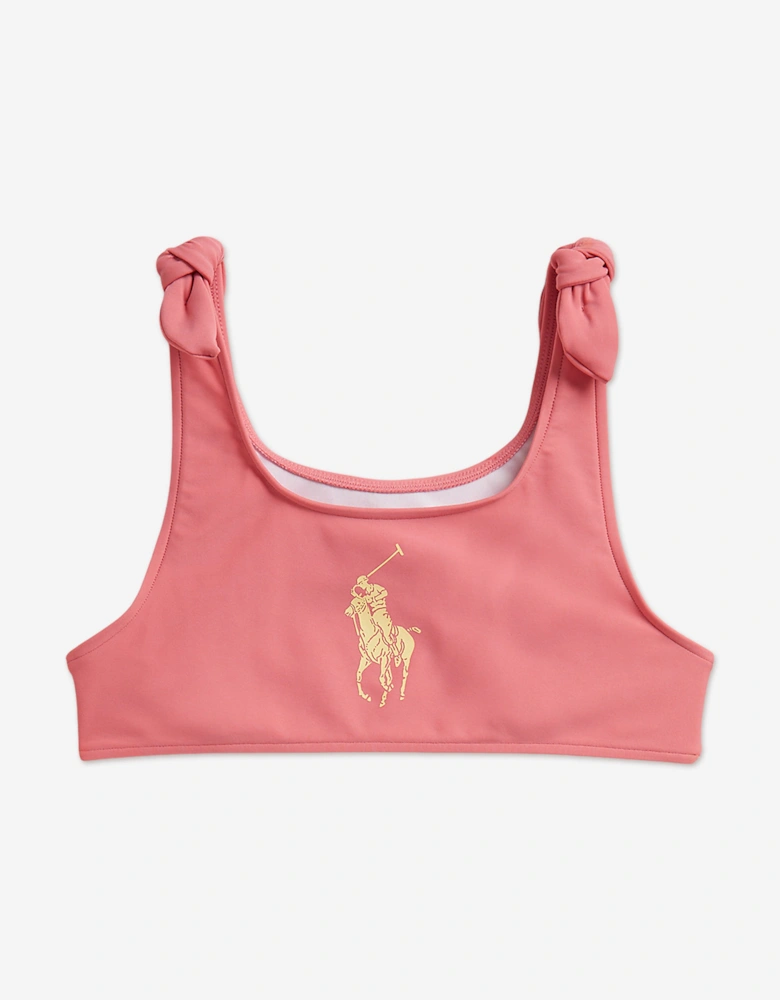 Girls Logo Bikini in Pink