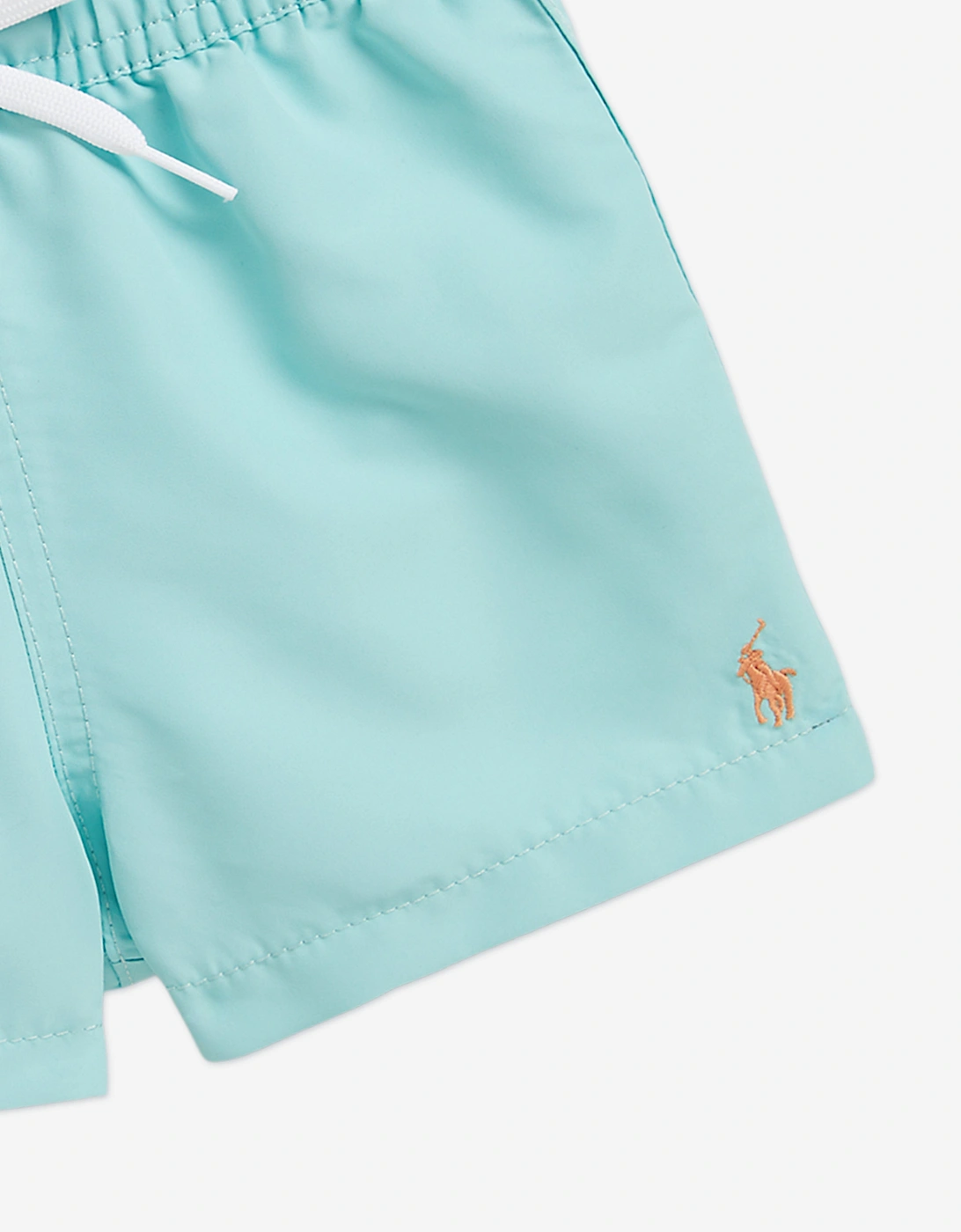 Baby Boys Logo Swim Shorts in Blue