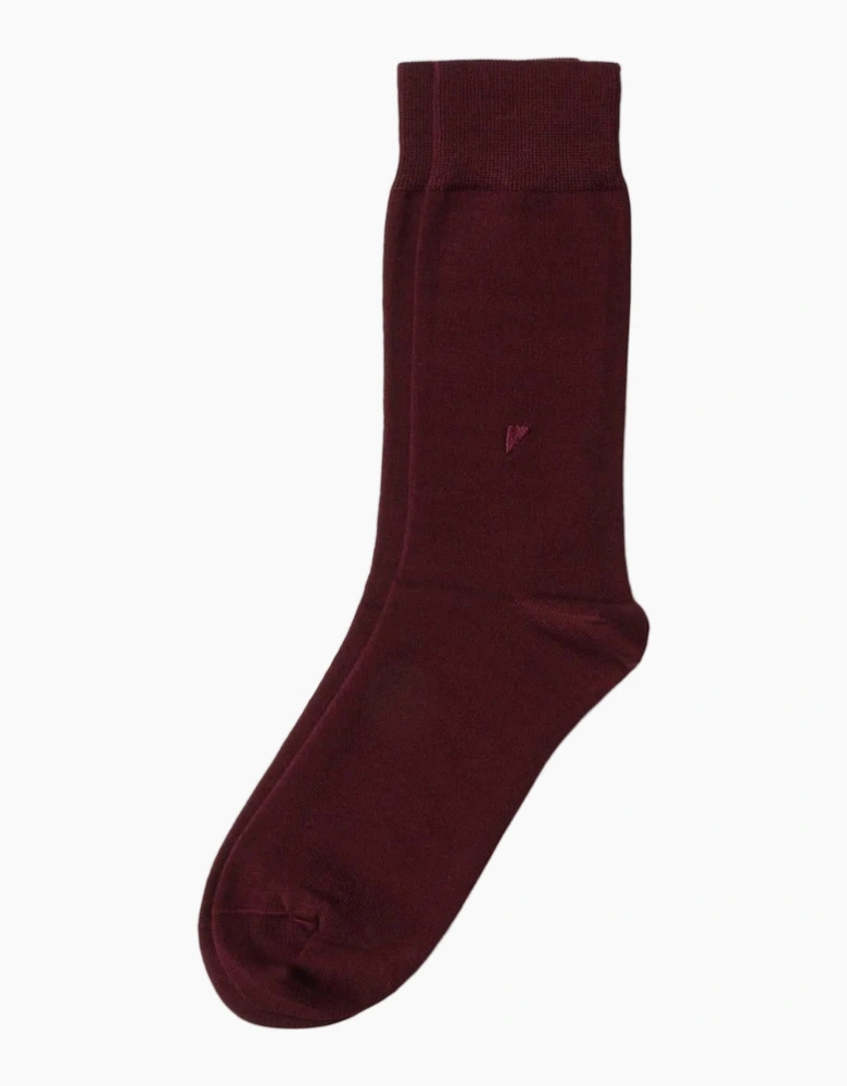 Cotton Vino Calf High Socks