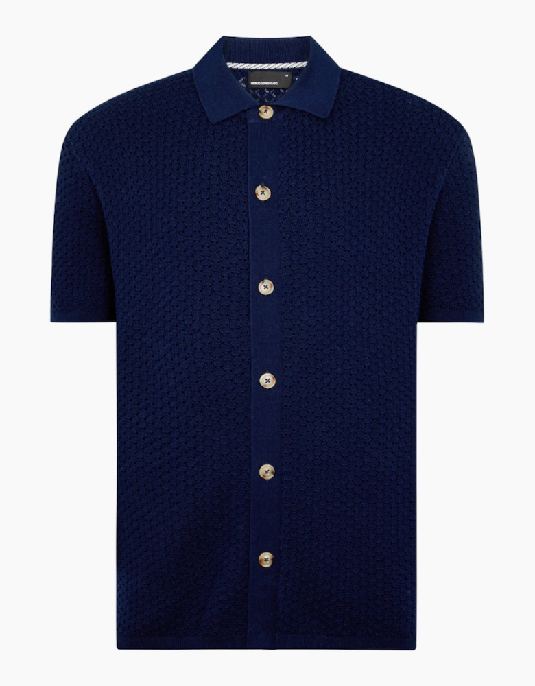 Knitted Polo 58868 29 Navy
