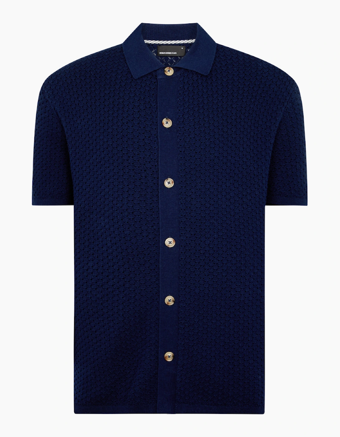 Knitted Polo 58868 29 Navy, 4 of 3
