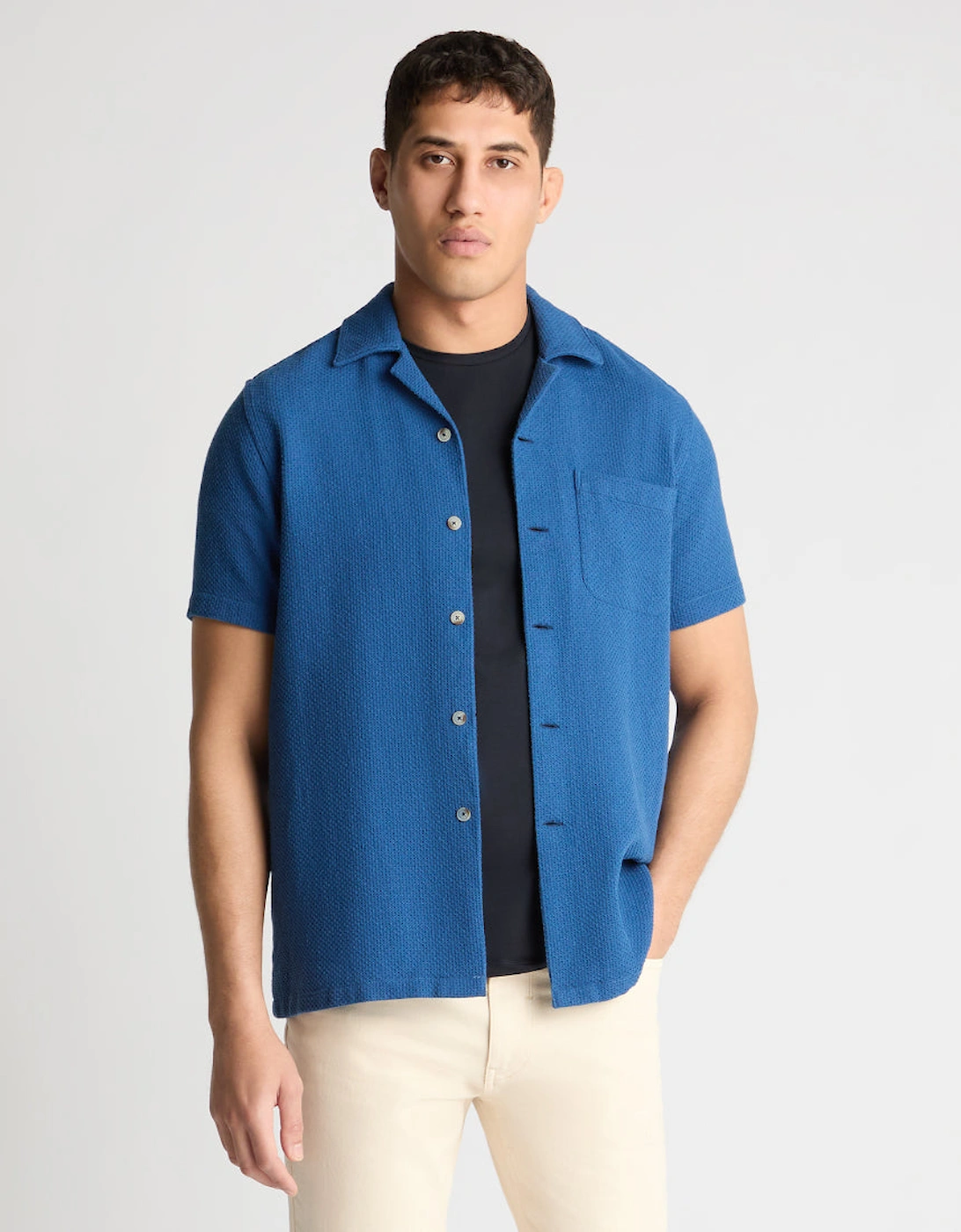 SS Shirt 13988 24 Blue