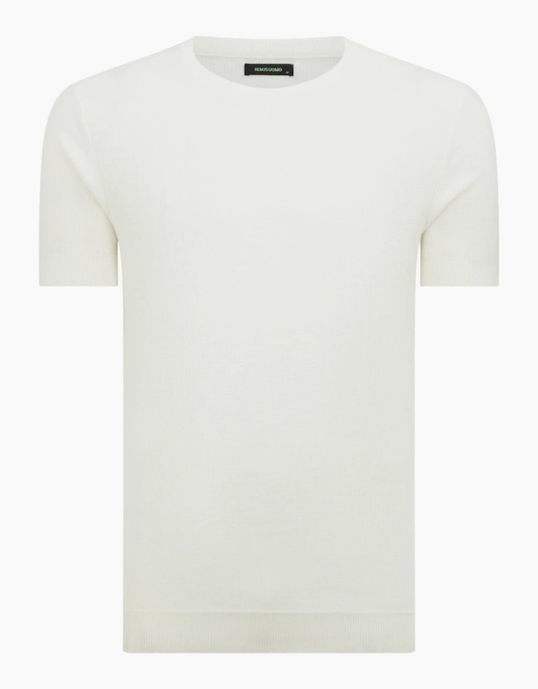 Knitted T-Shirt 01 White