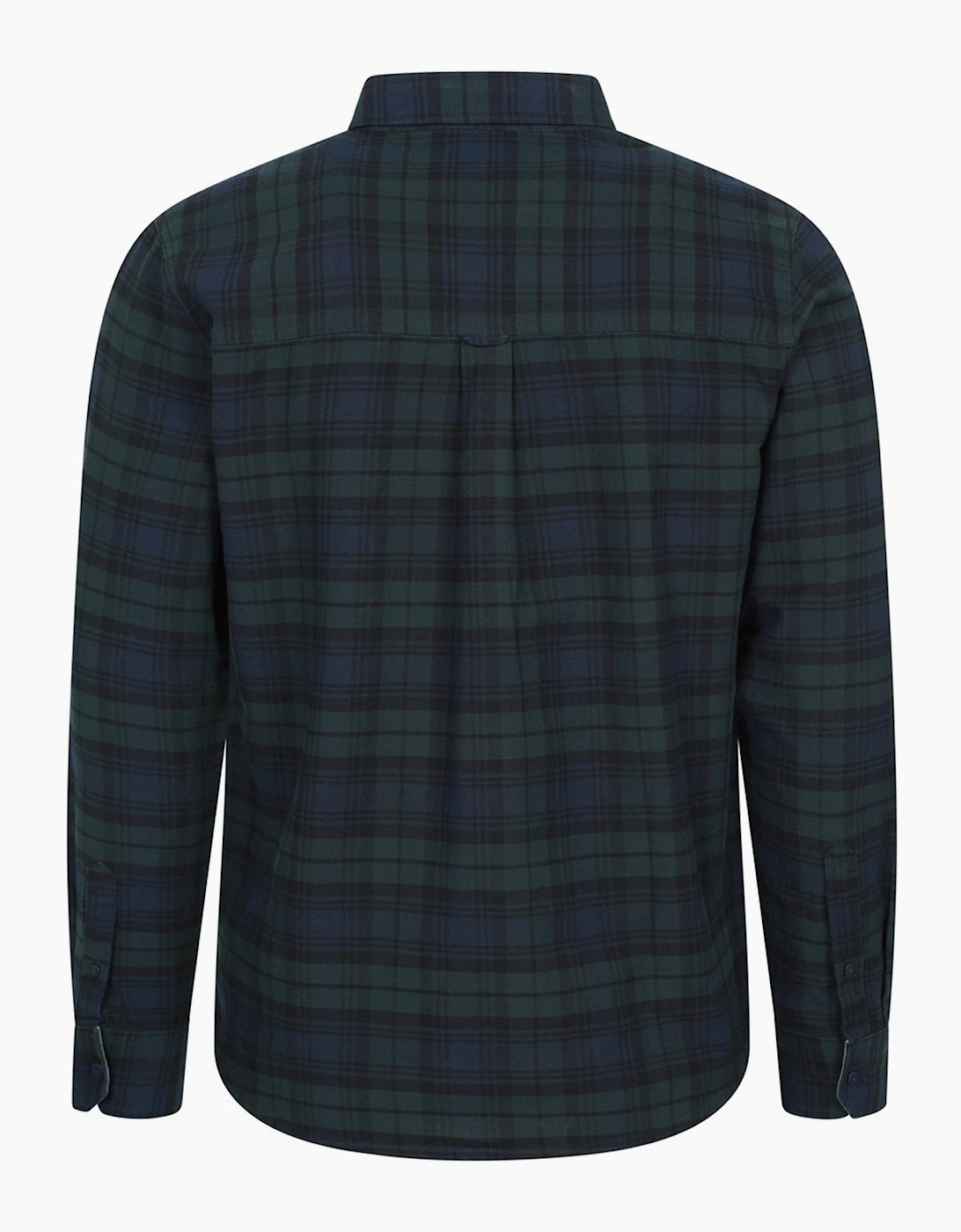 Mountain Warehouse Mens Driftwood Checked Organic Shirt