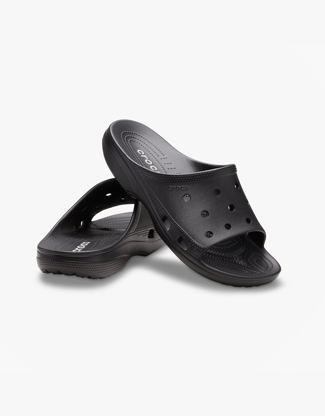 SATURDAY SLIDE Mens Sliders Black