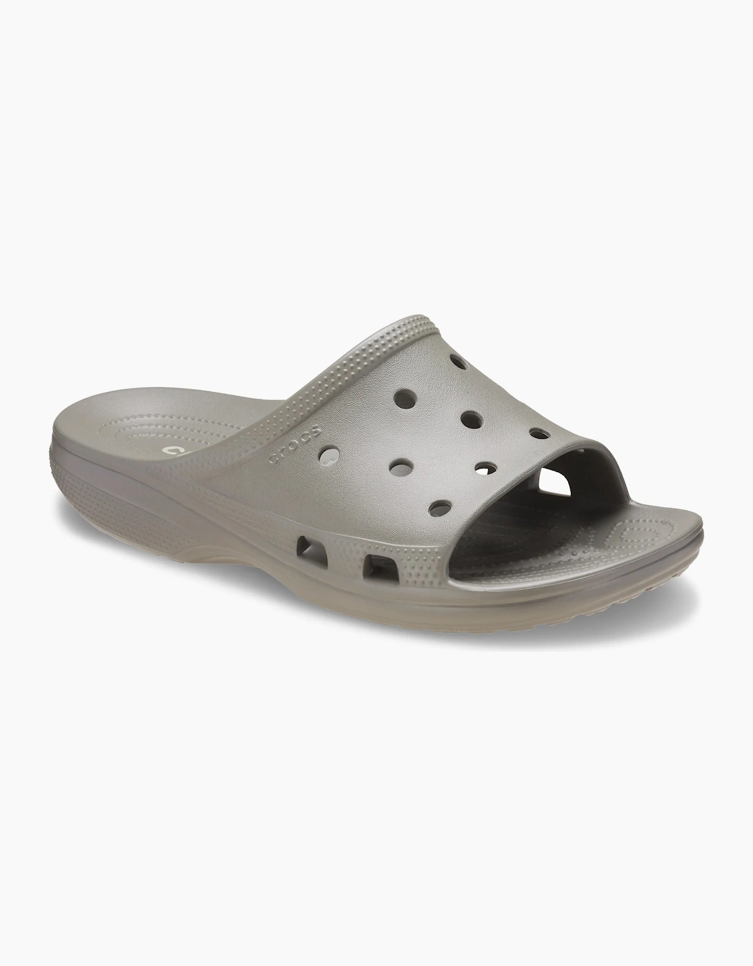 Crocs Men's Green Saturday Slide Sliders Dusty Olive - Size: 9