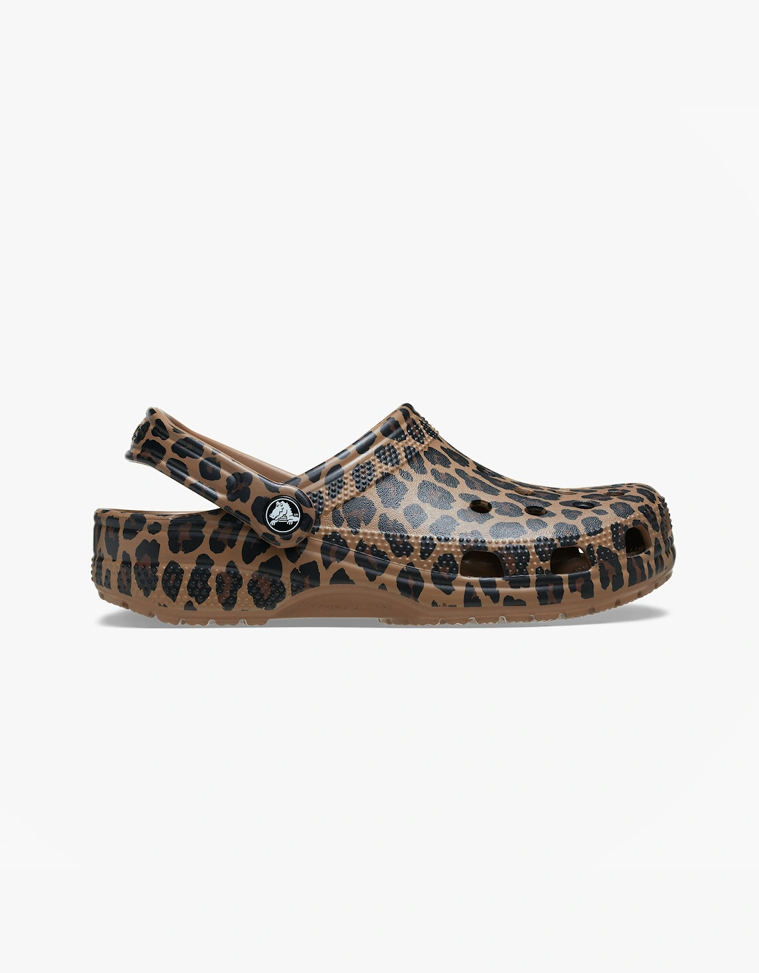 CLASSIC ANIMAL Unisex Adults Clogs Sepia/Leopard, 7 of 6