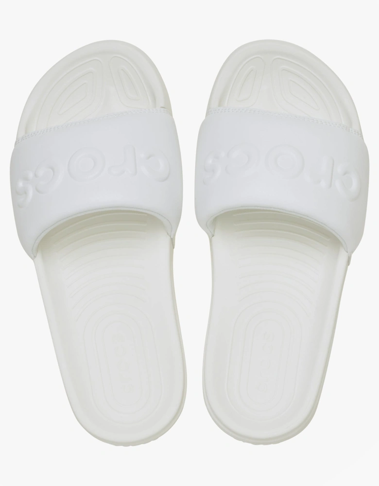 ALL DAY Womens Sliders White