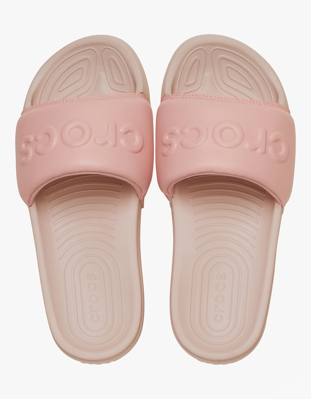 ALL DAY Womens Sliders Powder Pink