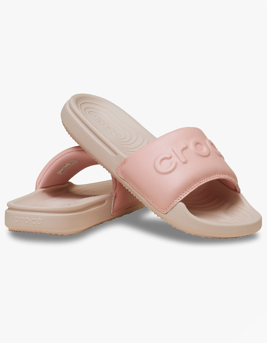 ALL DAY Womens Sliders Powder Pink