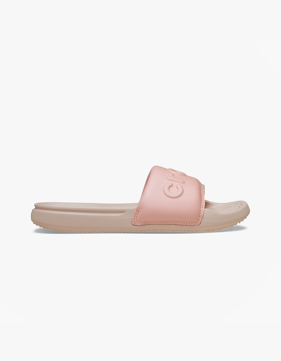Crocs Women's Pink All Day Sliders Powder - Size: 7