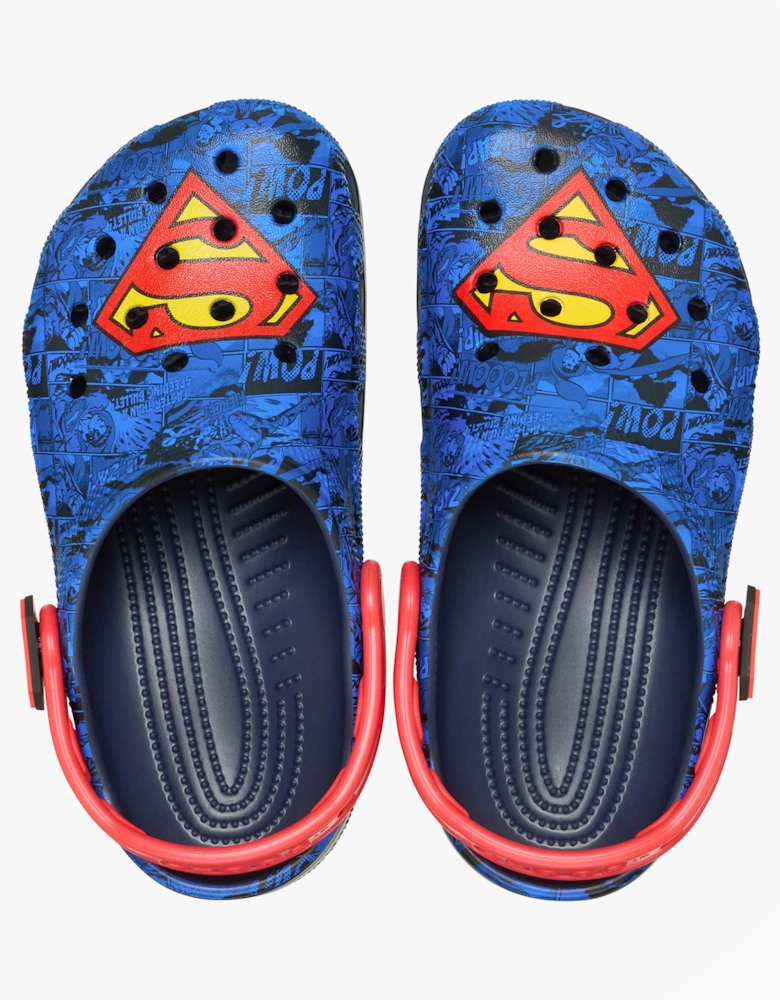 SUPERMAN CLASSIC Unisex Kids Clogs Multi