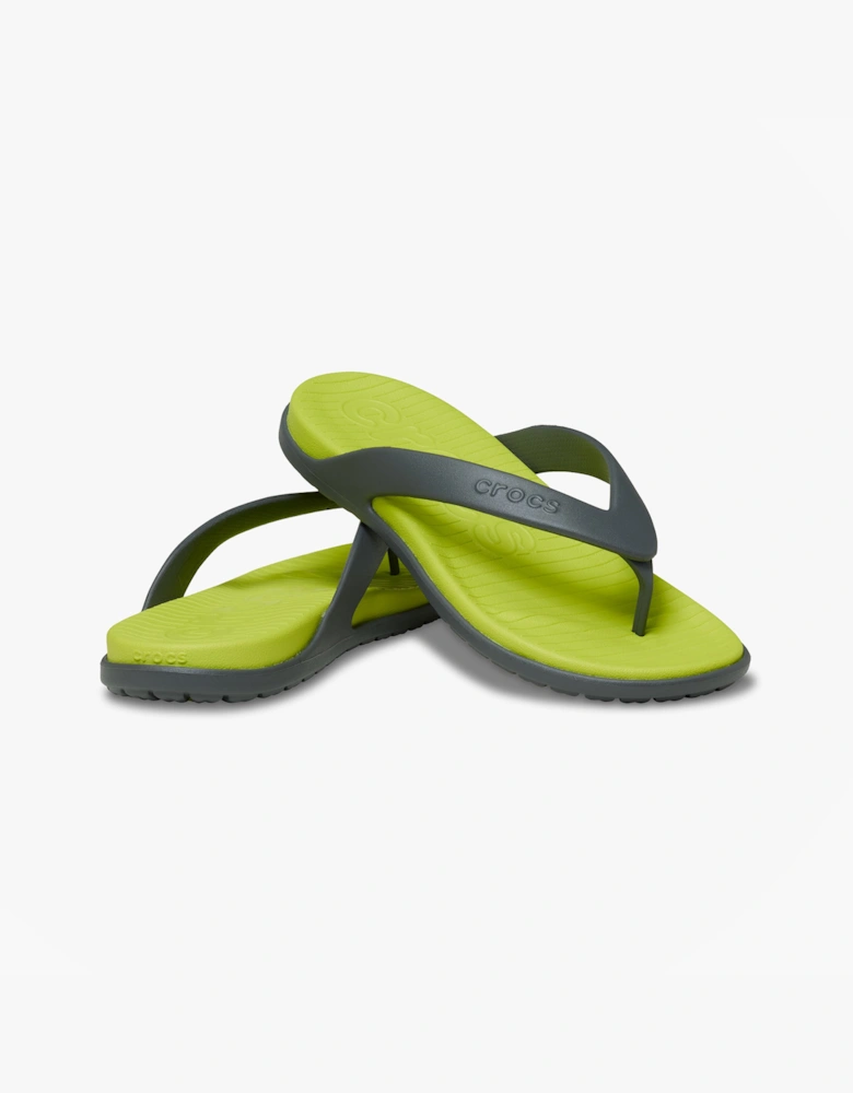 COAST FLIP Mens Flip-flops Slate Grey/Citrus