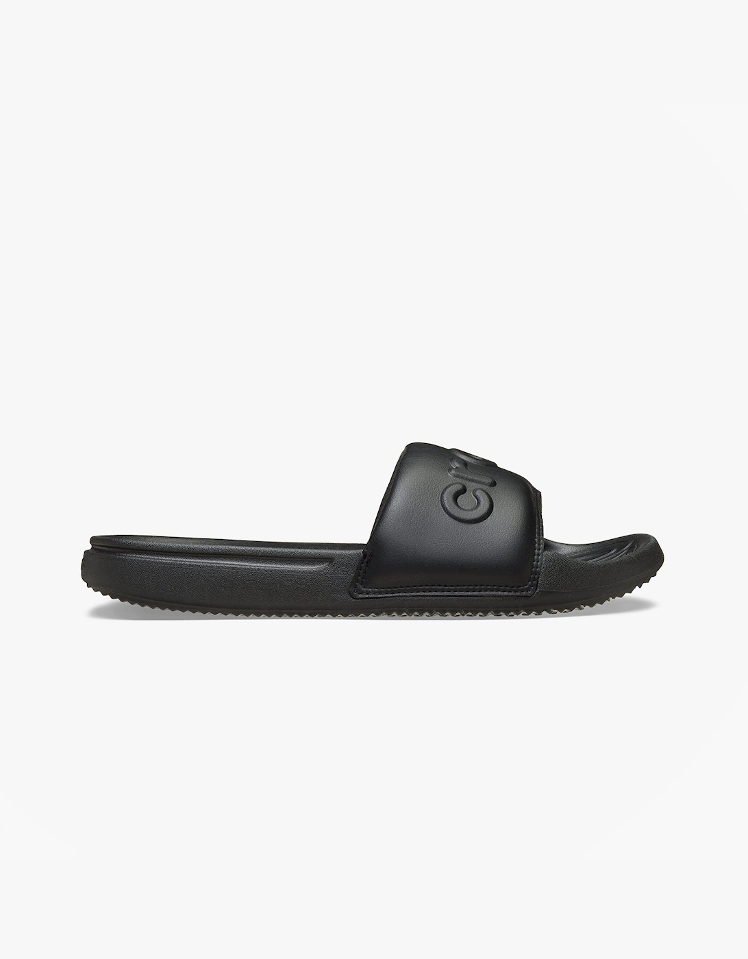 Women's Crocs CROCS ALL DAY Womens Sliders Black - Size: 7
