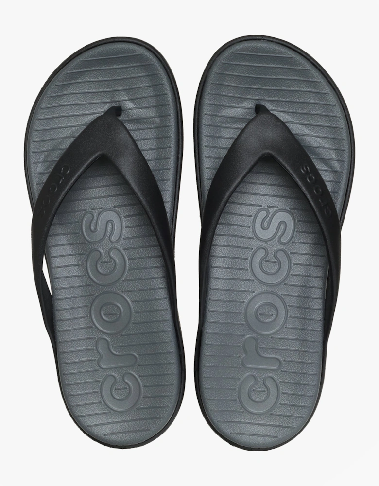 COAST FLIP Mens Flip-flops Black/Slate Grey
