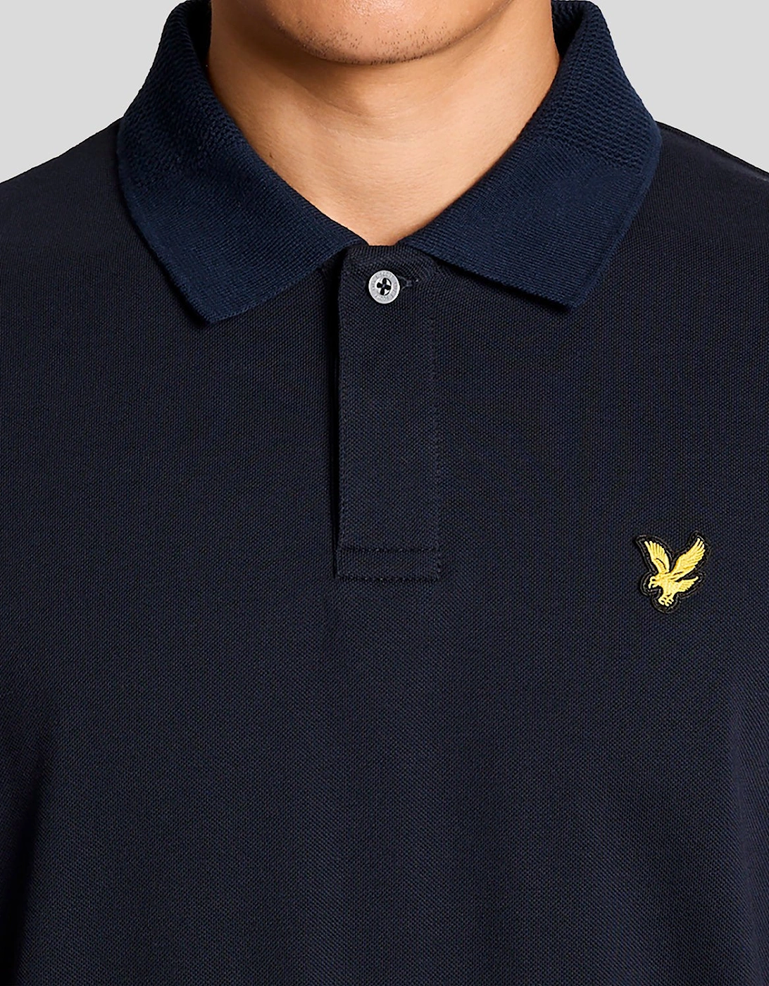 Jacquard Tipped Polo Shirt