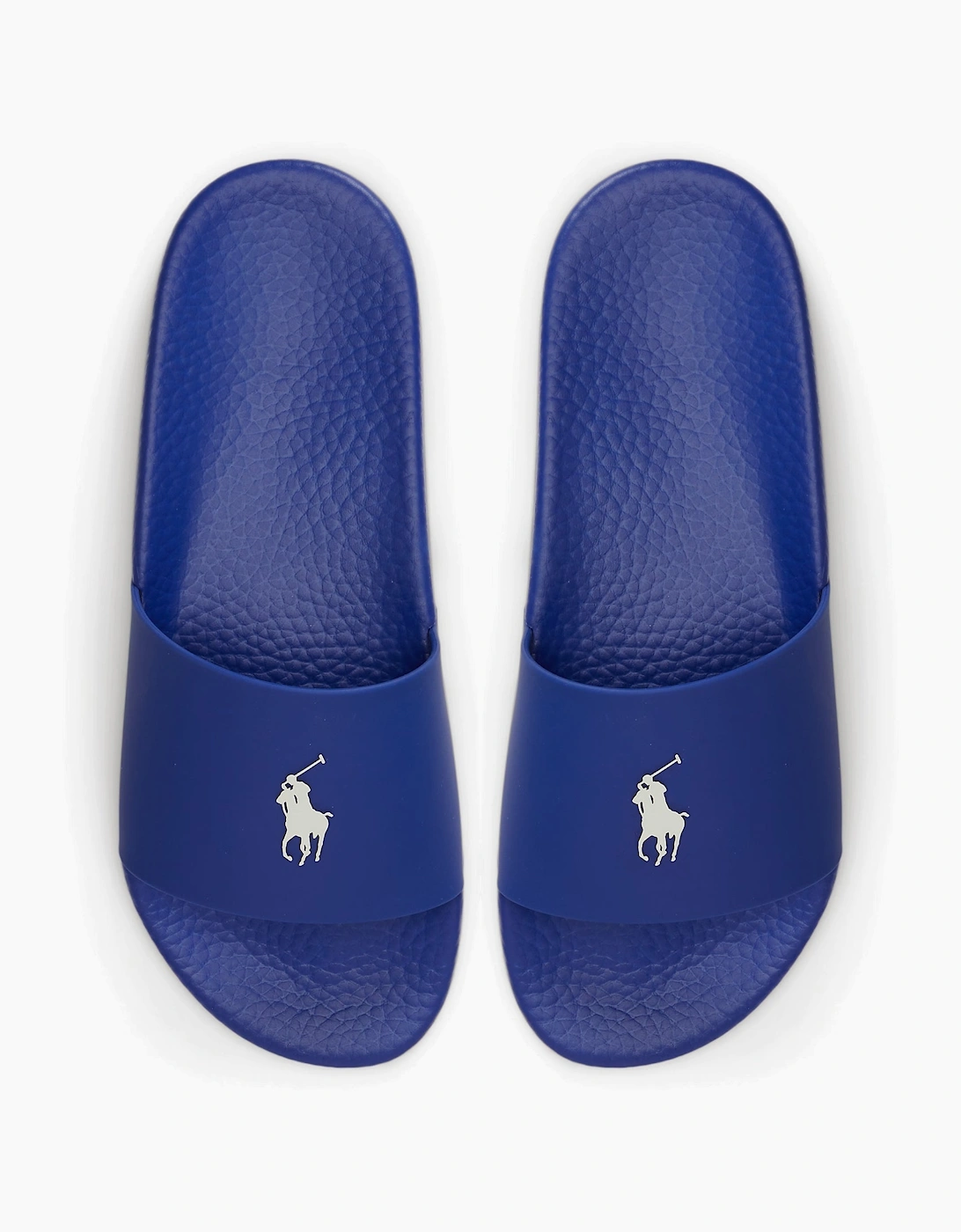 Polo Ralph Lauren Men's Blue/Blue Polo Slide Sliders Royal/Deckwash White  11 Uk Size 11