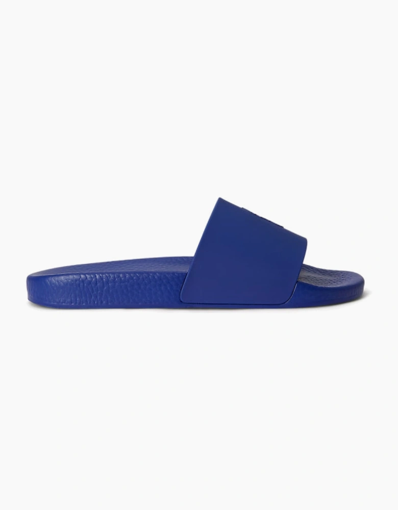 POLO SLIDE Mens Sliders Royal/Deckwash White