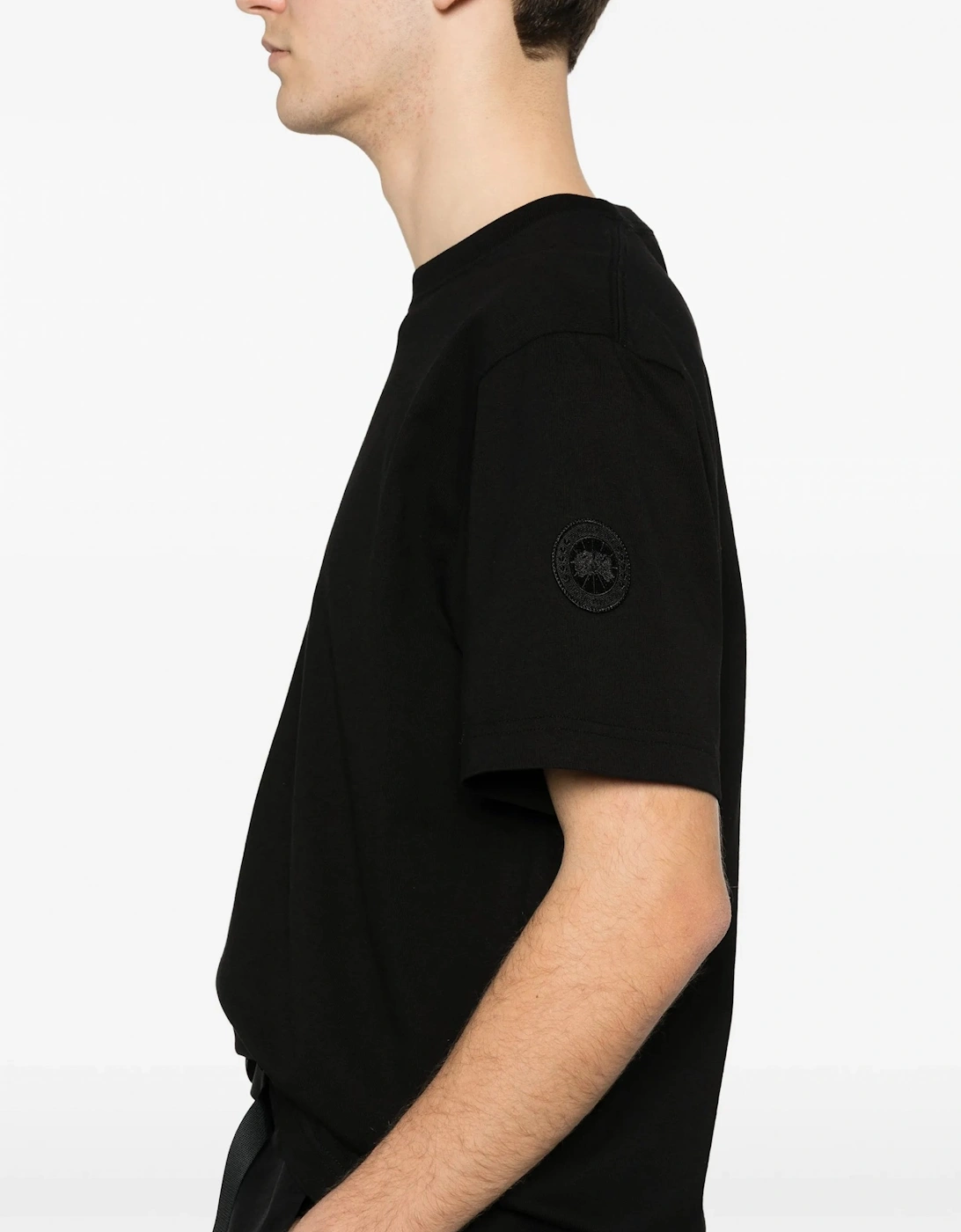 Novo Relax Fit T-Shirt Tonal Logo Black