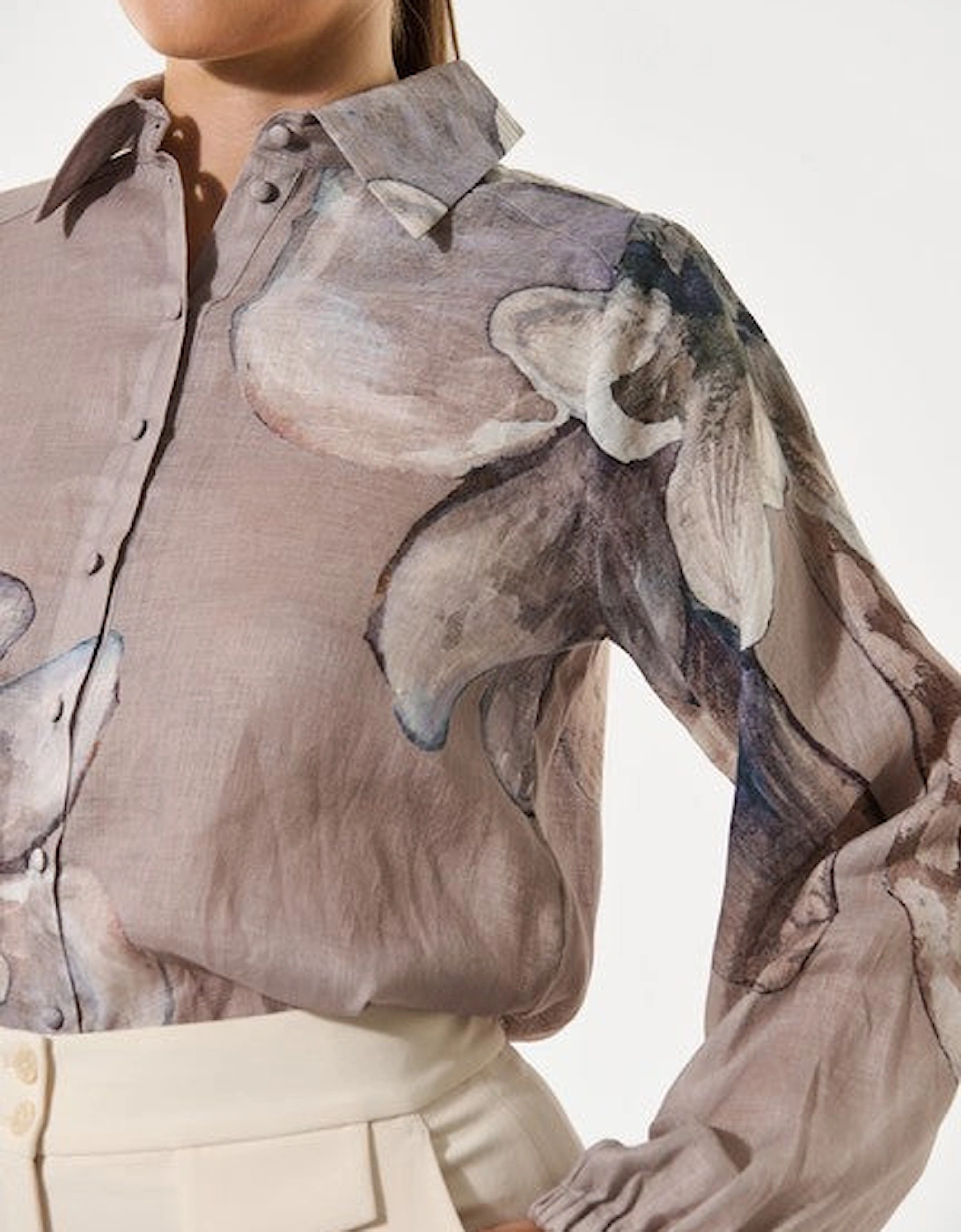 SiomaDEA shirt with balloon sleeves