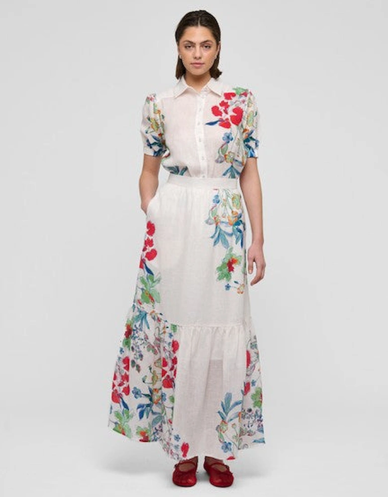 VioletaDEA shirt blouse with short sleeves