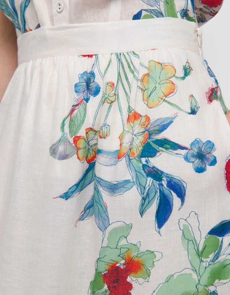 PaulinaDEA skirt with gathering