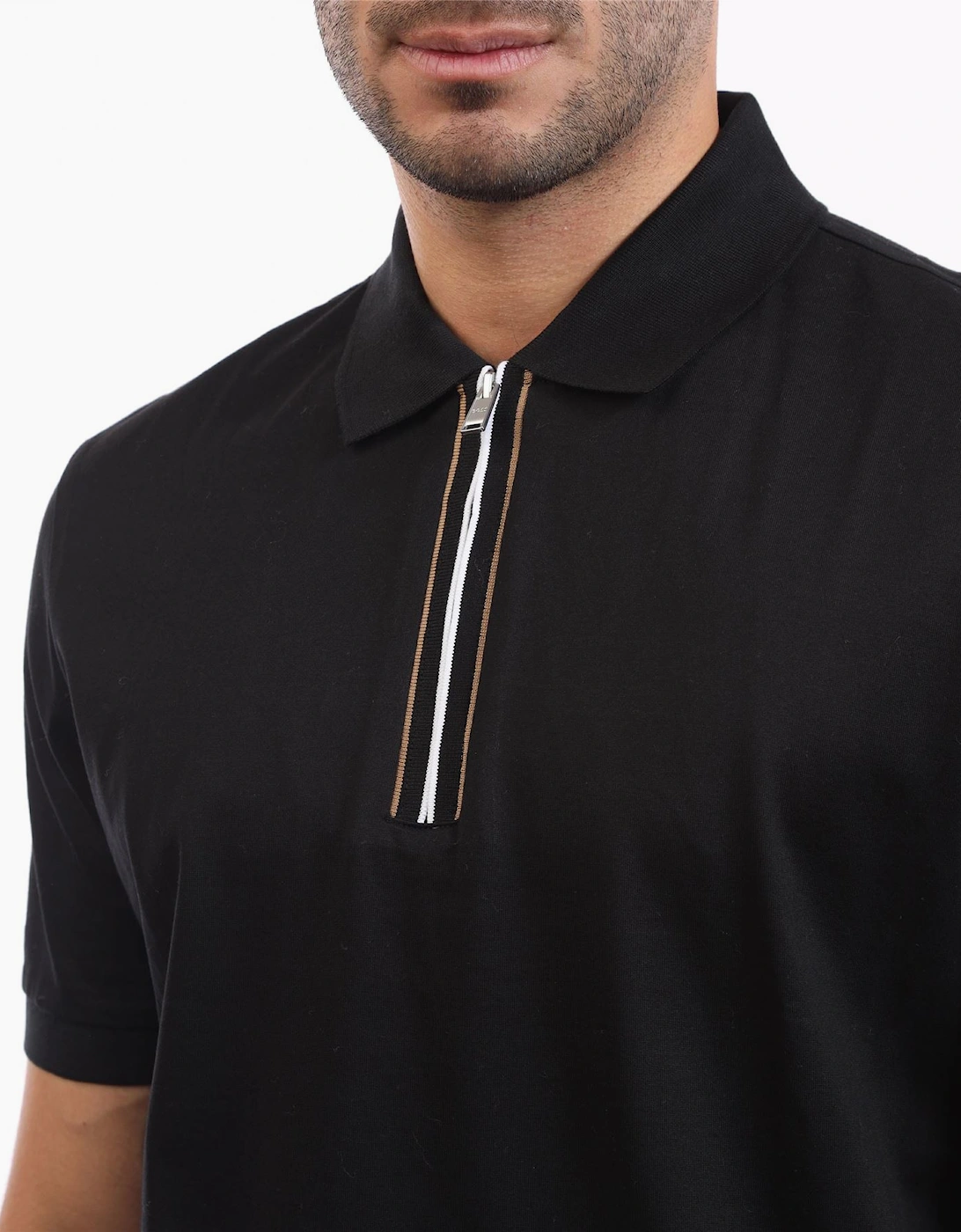H-Paras 65 Zip-Placket Polo Shirt