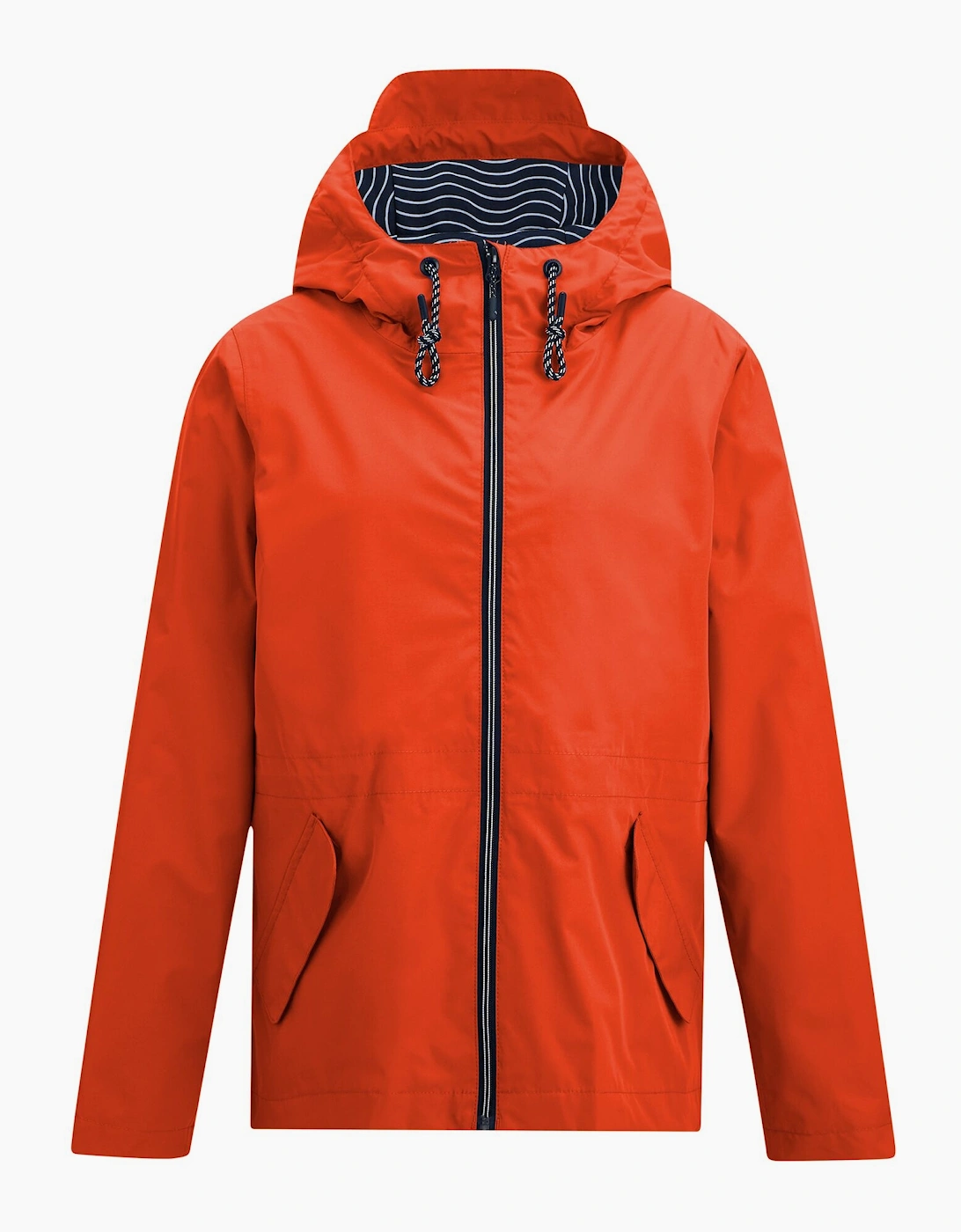 Regatta Women's Orange / Bayletta Grid Distress Waterproof Jacket - Size: 14