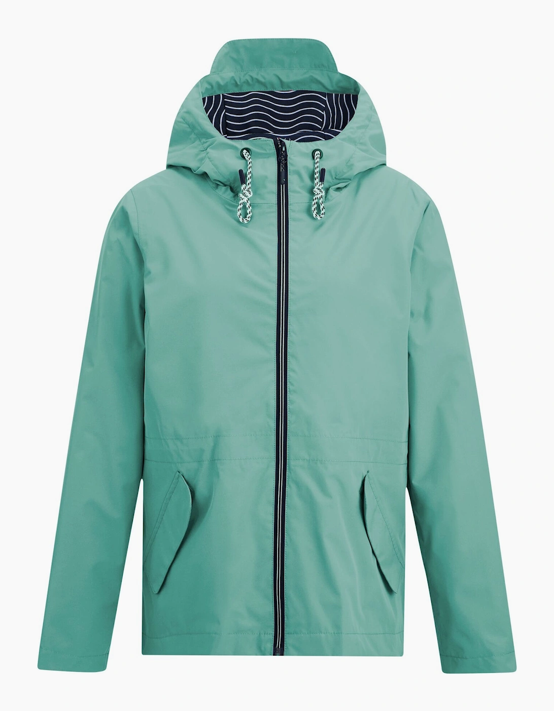 Regatta Women's Blue / Bayletta Grid Distress Waterproof Jacket - Size: 26