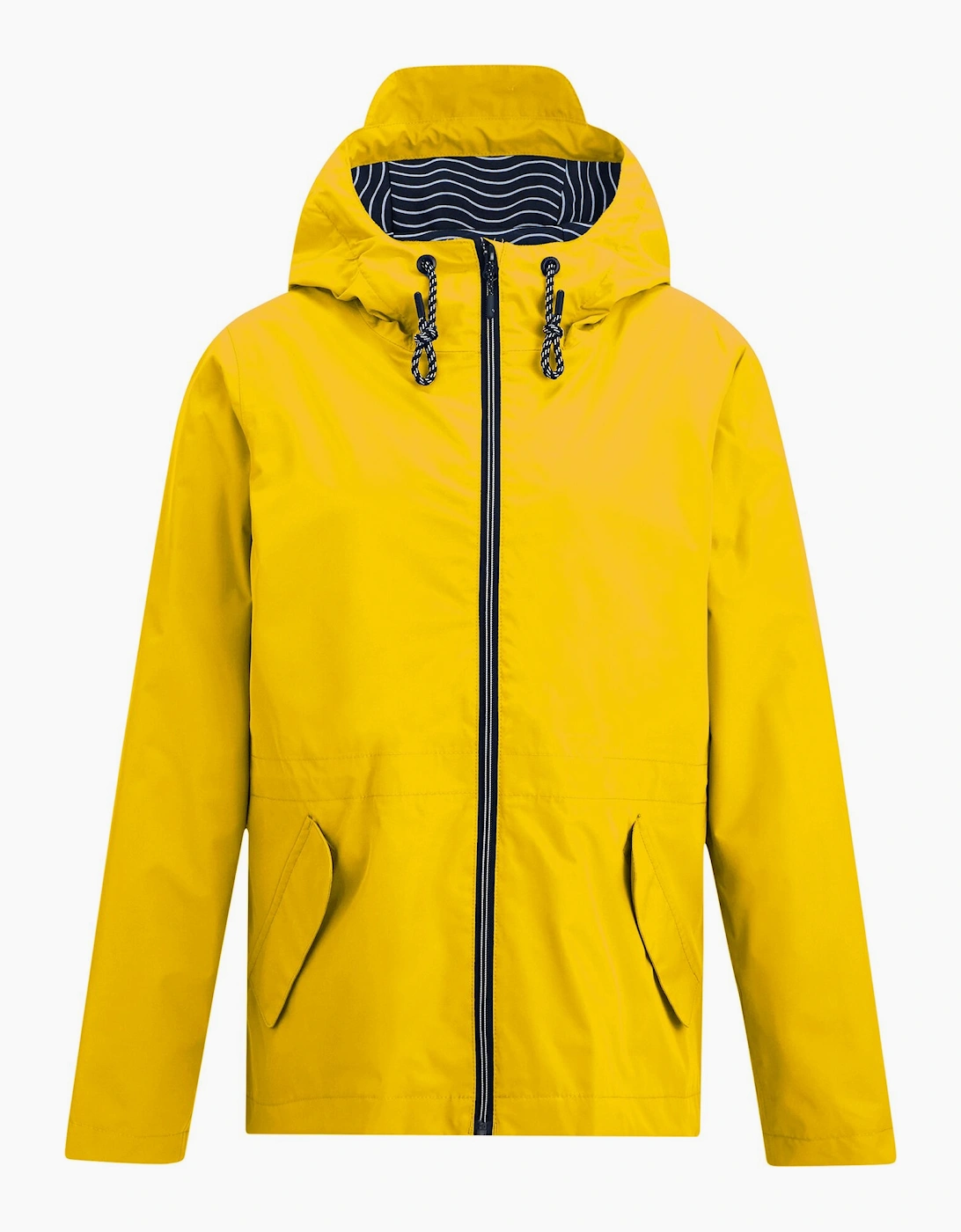 Regatta Women's Yellow / Bayletta Grid Distress Waterproof Jacket - Size: 26