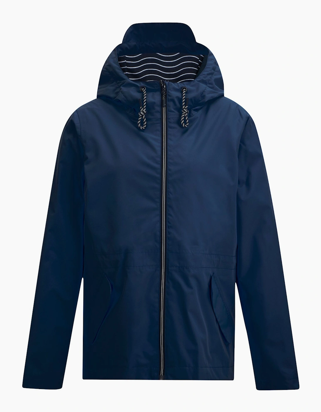 Regatta Women's Navy / Bayletta Grid Distress Waterproof Jacket - Size: 26