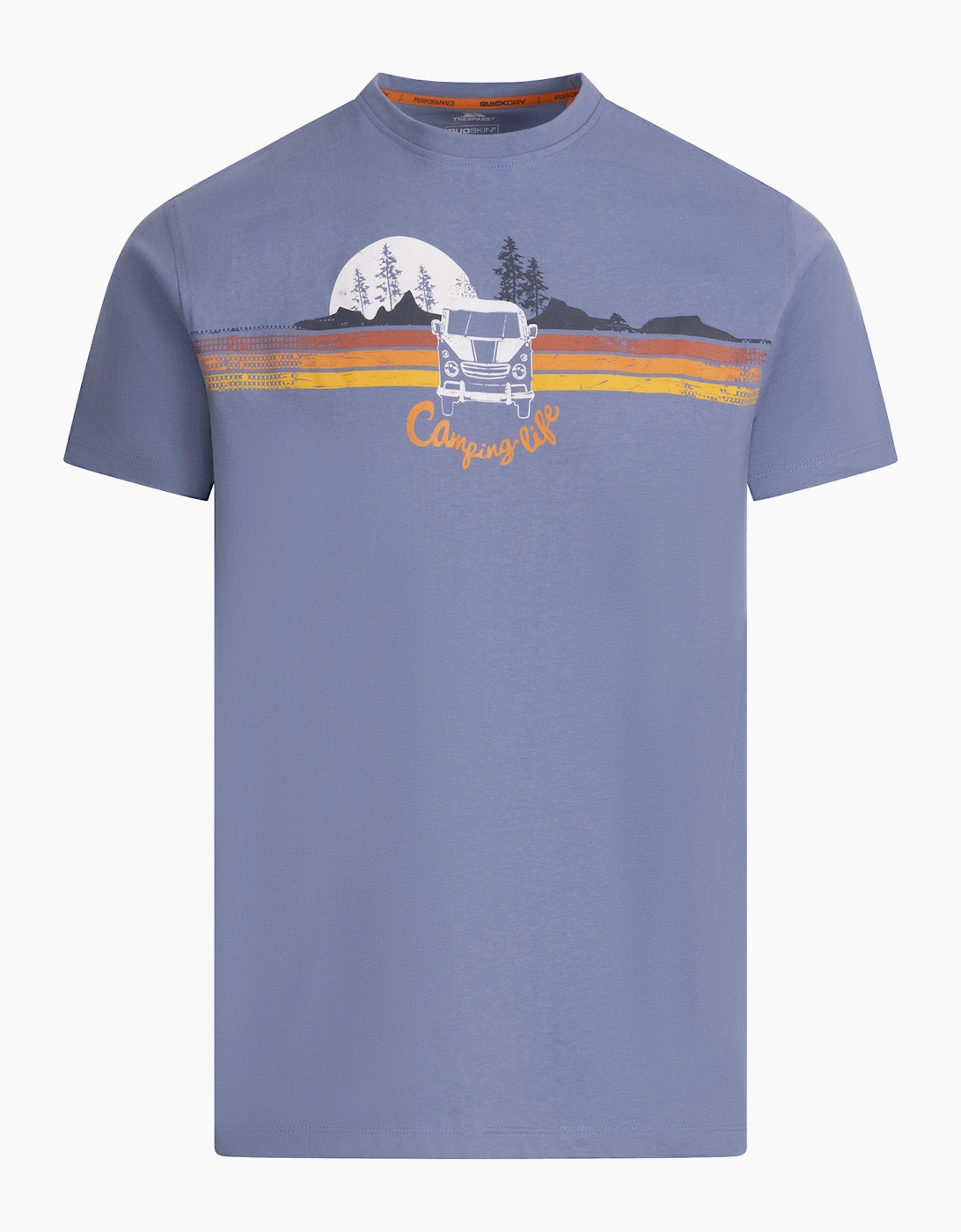 Mens Cromer II Printed Casual T-Shirt, 4 of 3