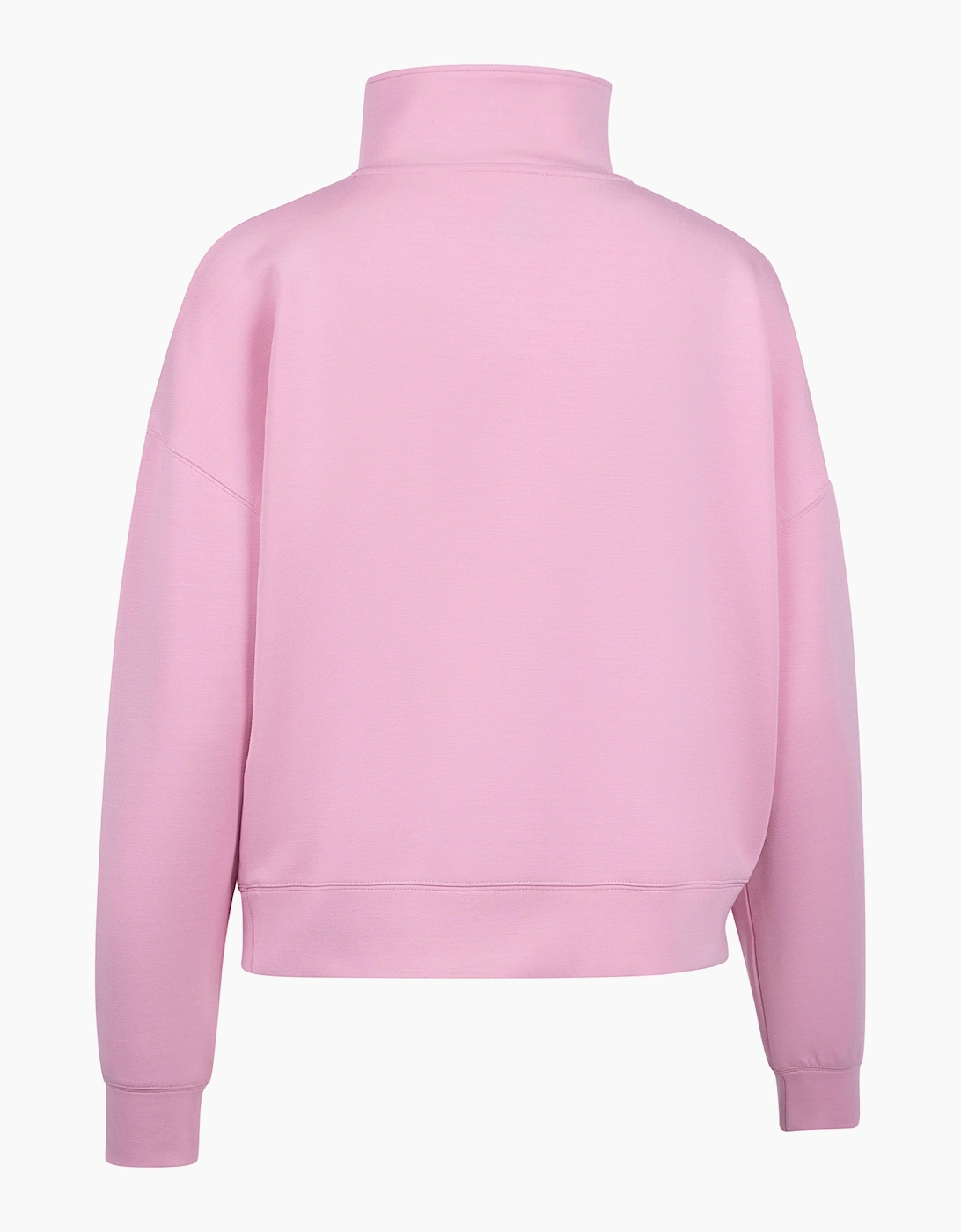 Womens/Ladies Jean Half Zip Sweatshirt