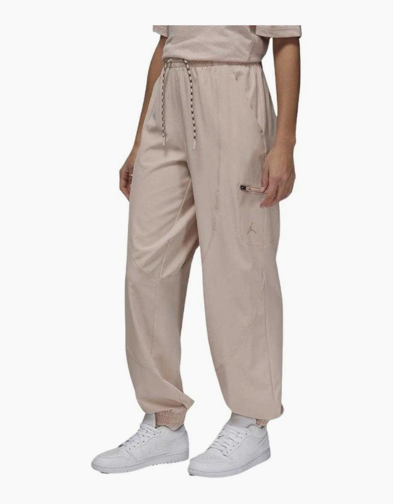 Womens/Ladies Jordan Logo Loose Fit Jogging Bottoms