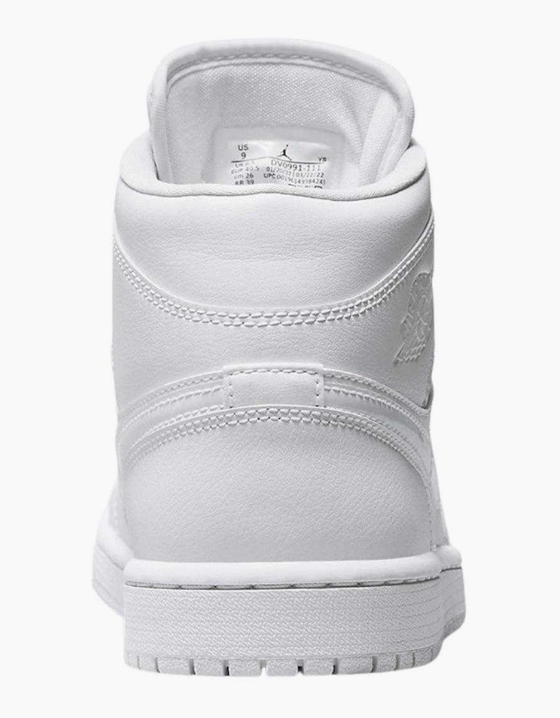 Womens/Ladies Air Jordan 1 Leather Mid Cut Trainers