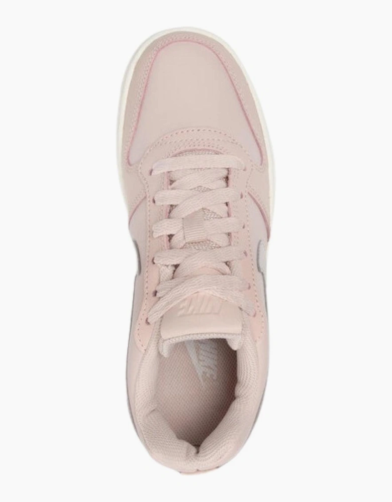 Womens/Ladies Eberon Leather Low Trainers
