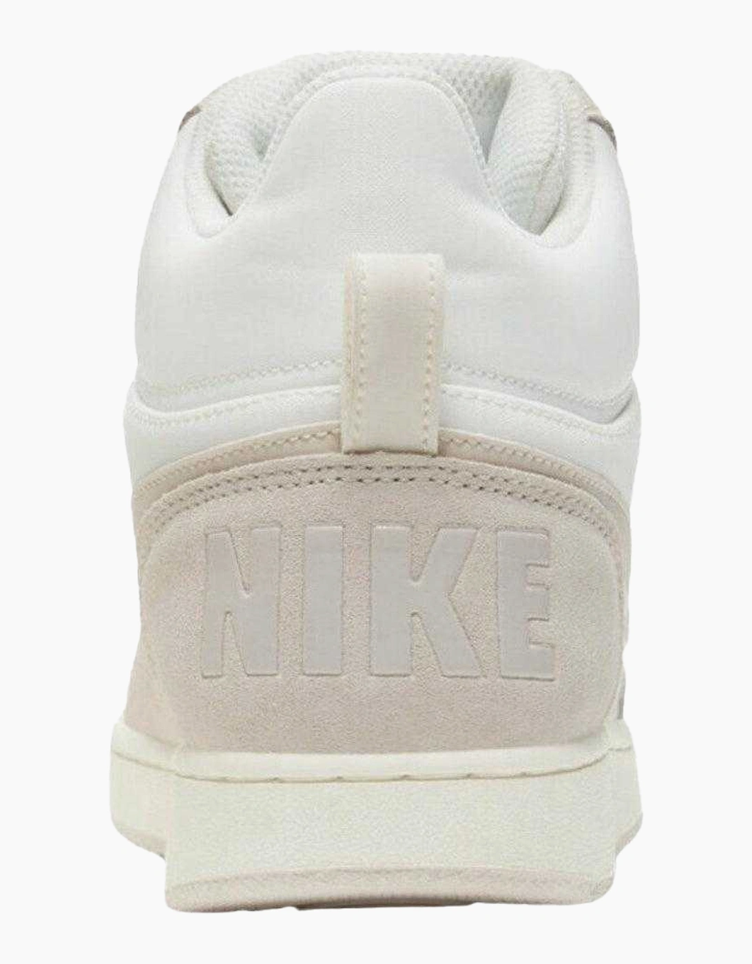 Womens/Ladies Court Borough Premium Leather Mid Cut Trainers